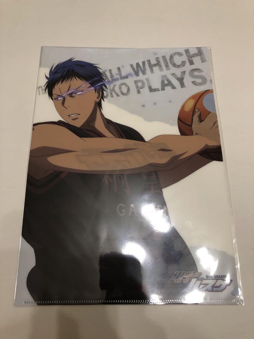 Amazon.co.jp: 黒子のバスケ 2期 青峰 ゾーン A4 クリアファイル : ホビー